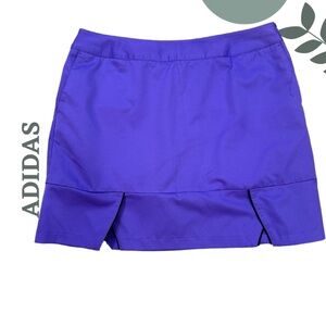🛍️3/$40 Adidas ClimaCool Performance Skort | Purple Stretch Activewear | Size 12
